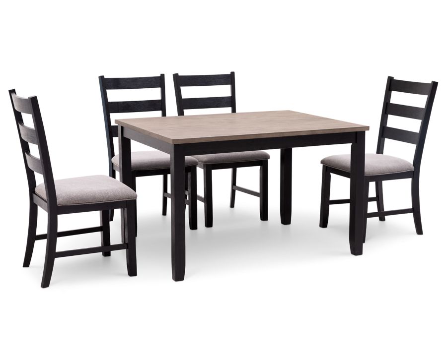 Rosslyn Walnut 5 Pc Dining Room