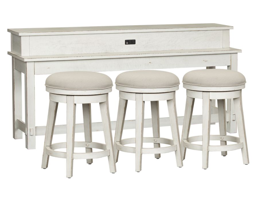 Meadow 4 Pc. Bar Table Set Furniture Row