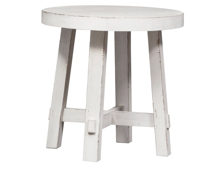 Meadow Round End Table Furniture Row
