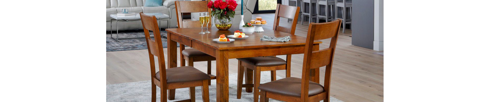 Furniture row store dining tables