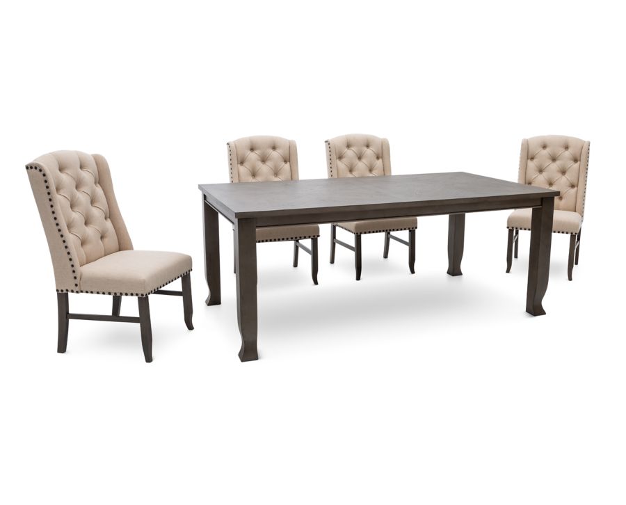 Melissus 5 deals piece dining set