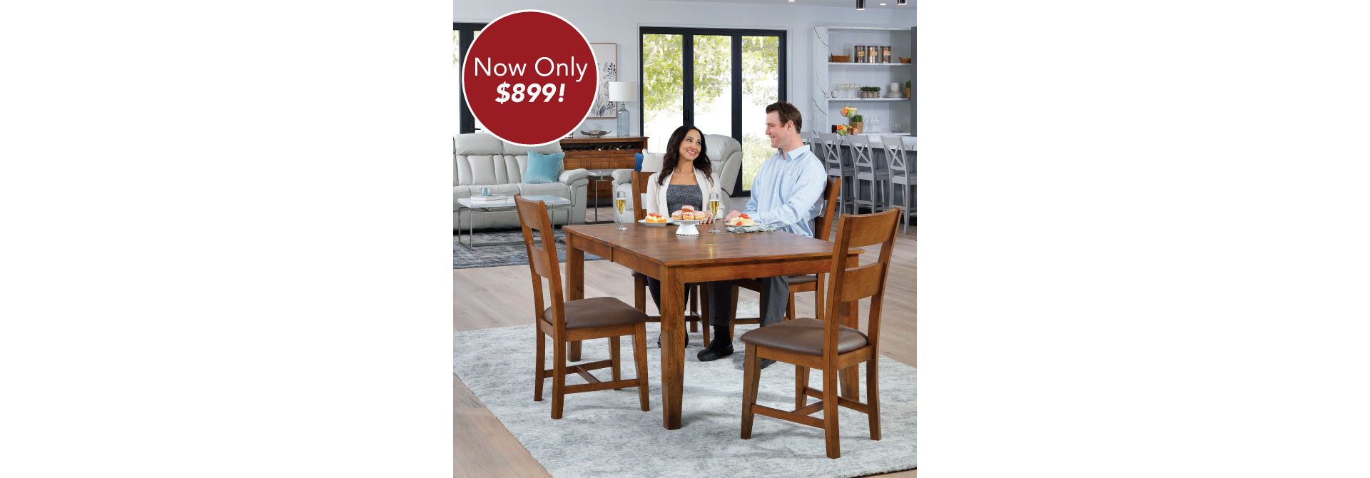 Largo 5pc. Dining Room Set 