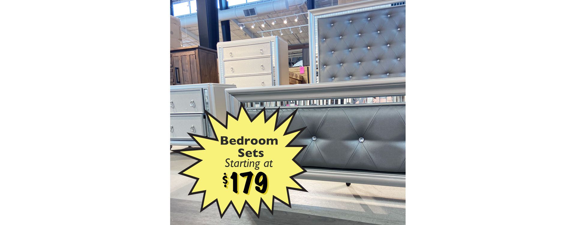 Bedroom Sets Staring at $179