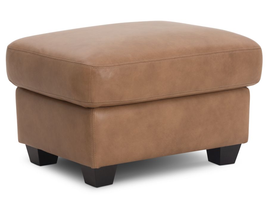 Palatino Leather Ottoman Furniture Row