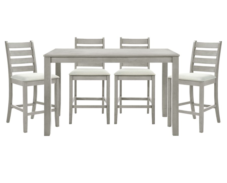 Parrish 5 Pc. Counter Height Dining Set Furniture Row