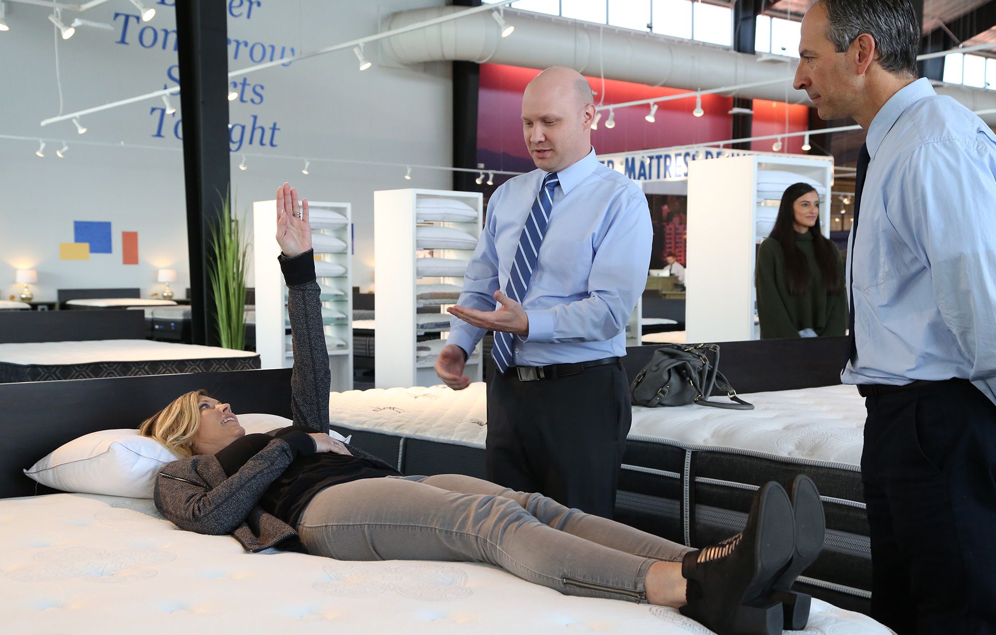 Custom mattress fittings at Denver Mattress