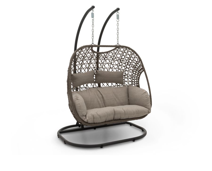 Double cocoon swing discount chair