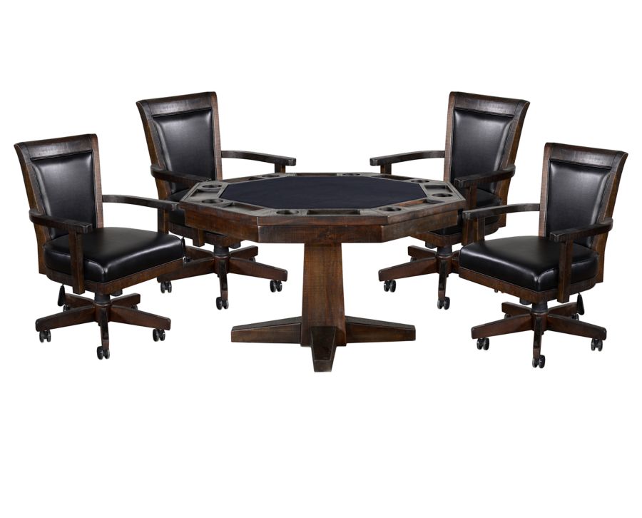 Scotch 5 Pc. Gaming Table Set Furniture Row