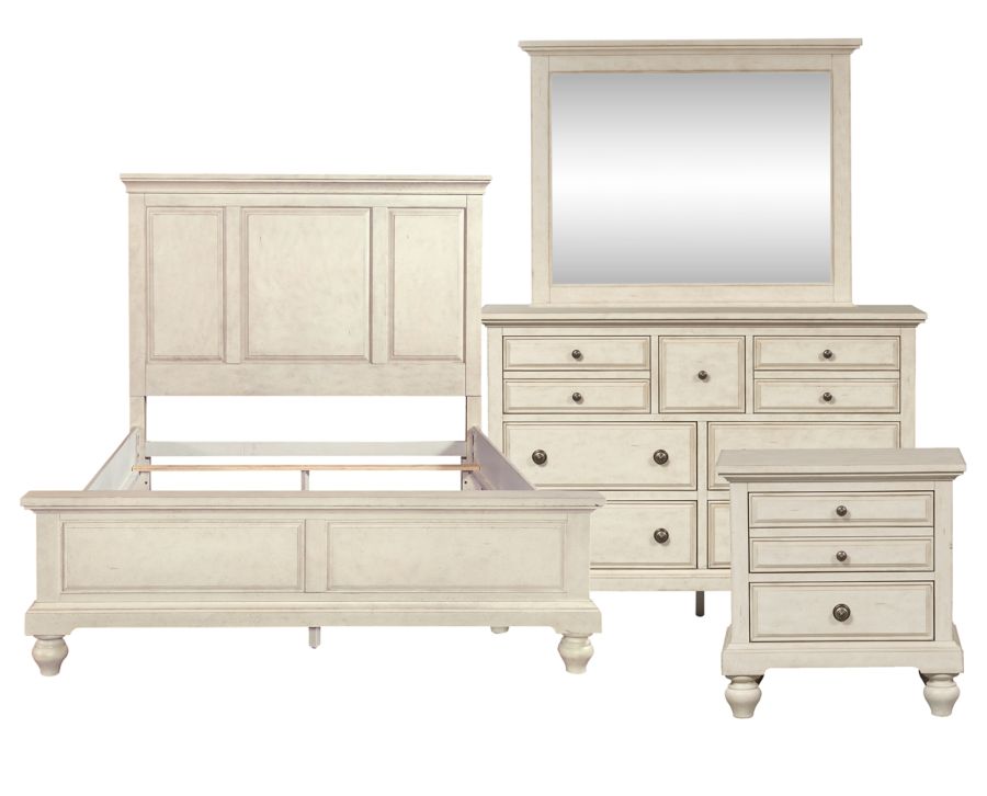 Shelbyville 4 Pc. Panel Bedroom Set | Furniture Row