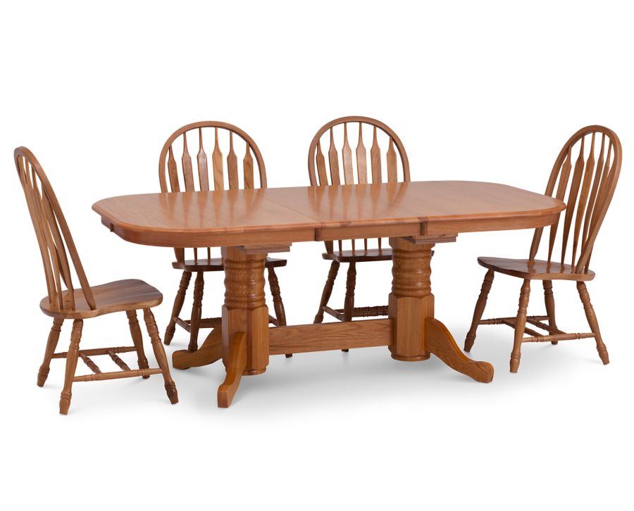 Manchester 5 Pc Dining Room Set, Dining Room Chairs Furniture Row