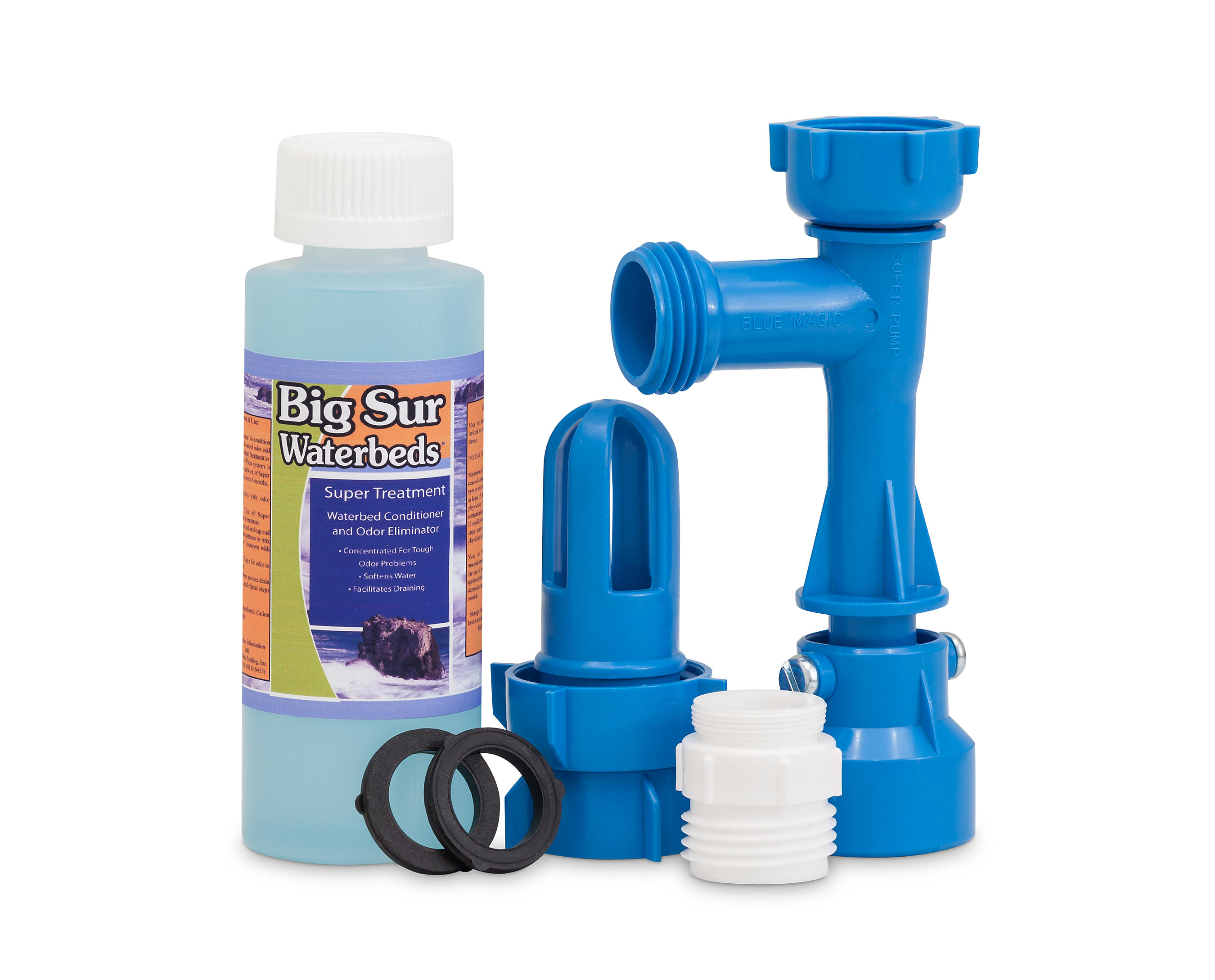 Waterbed Drain & Fill Kit and two Waterbed Treatments $54.00 