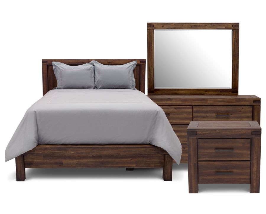 Summit 4 Pc. Bedroom Set Furniture Row
