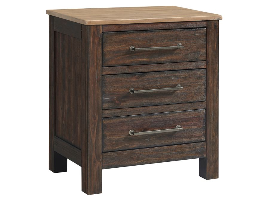 Tallahassee 3 Drawer Nightstand Furniture Row