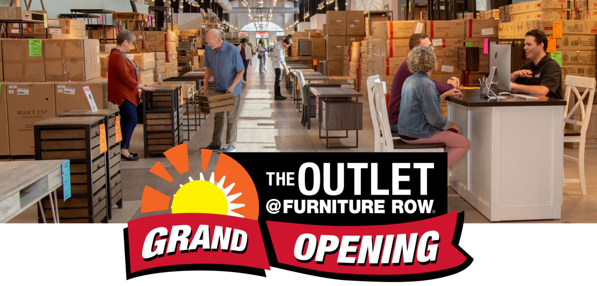 The Outlet at Furniture Row Grand Opening 