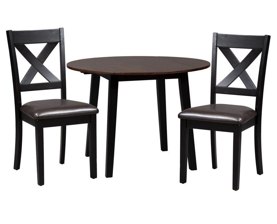 Thornburg 3 Pc. Dining Set Furniture Row