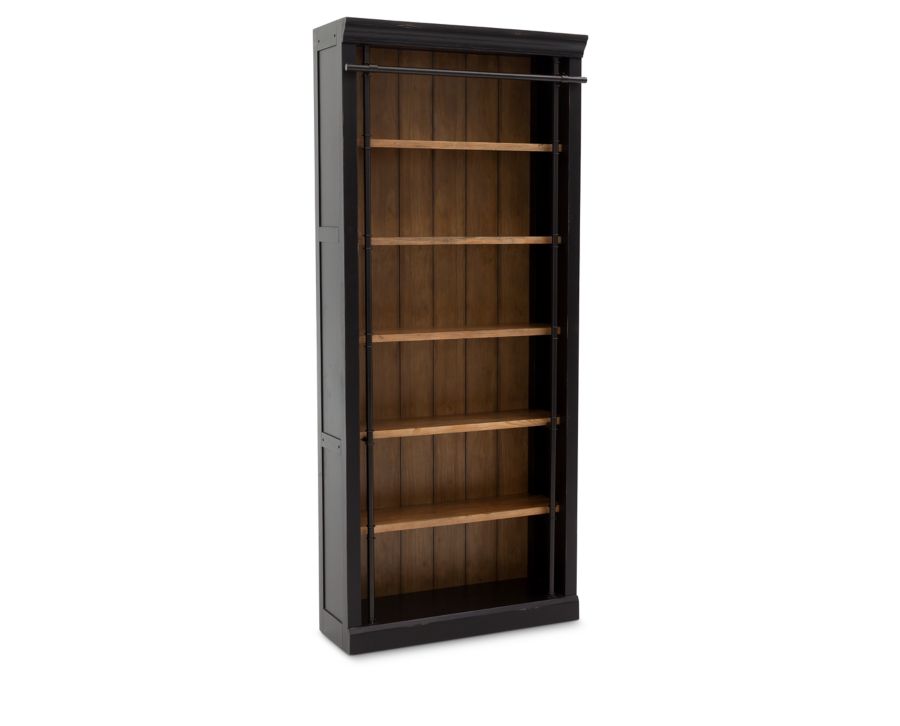 Toulouse Bookcase Furniture Row, Martin Furniture Toulouse 3 Bookcase Wall Brown