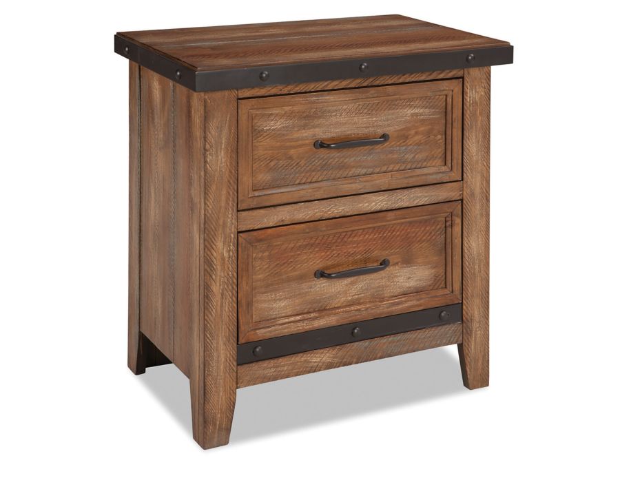 Tulsa 2 Drawer Nightstand Furniture Row