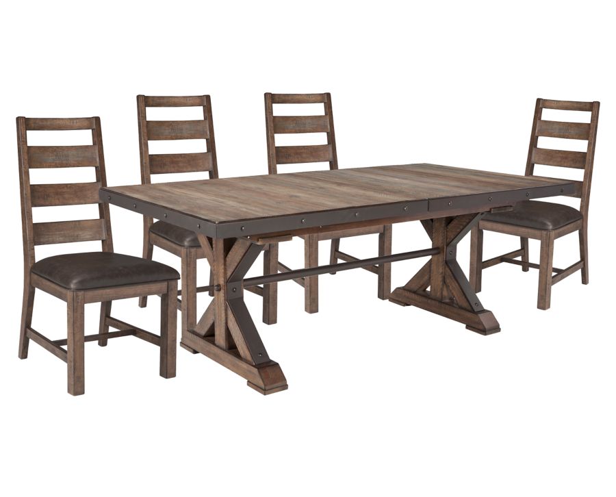 Tulsa 5 Pc. Dining Table Set Furniture Row
