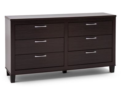 Furniture store row dressers