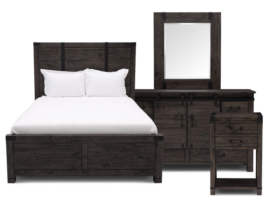 Magnum 4 PC Queen Bedroom Set - Clearance