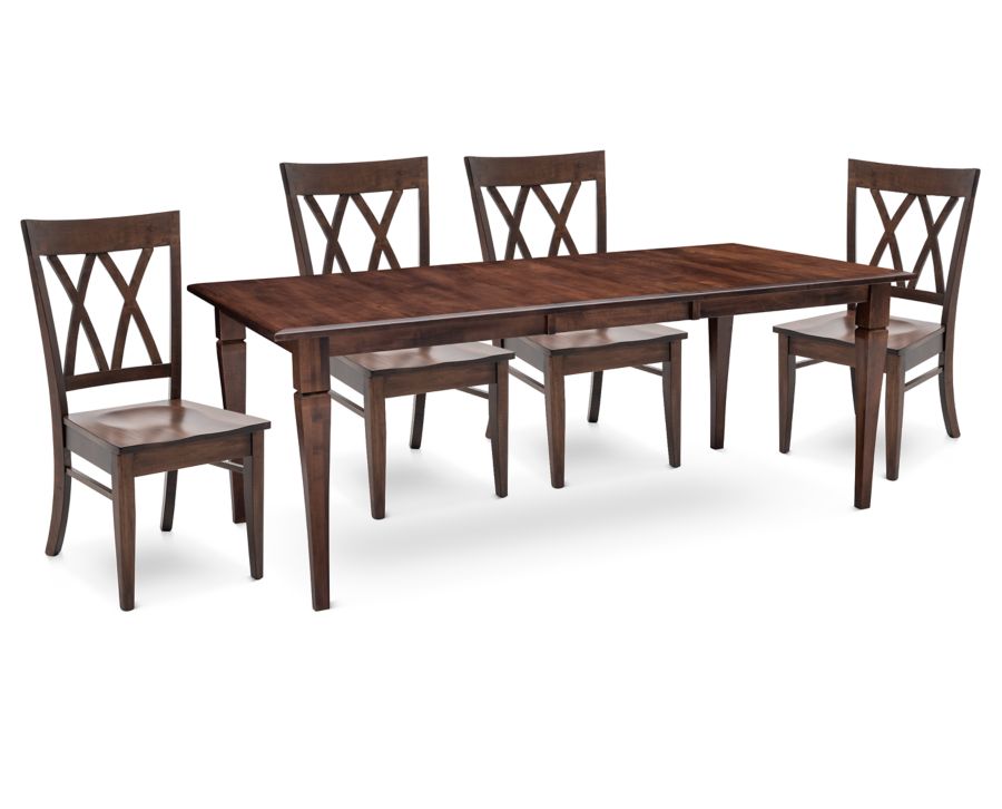 Waterville 5 Pc. Dining Table Set Furniture Row