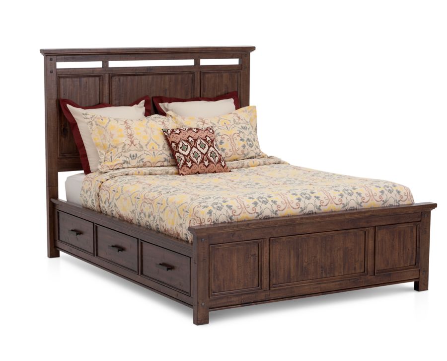 Wolf Creek Panel Storage Bed | Furniture Row