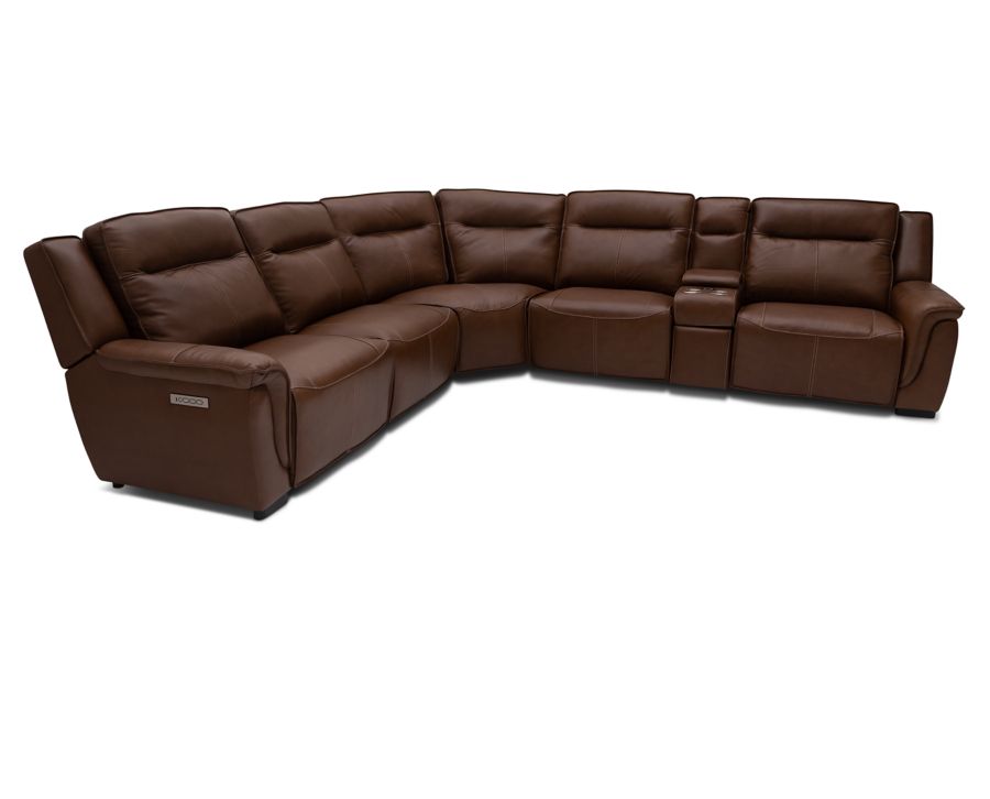 Xander 6 Pc. Power Reclining Sectional Furniture Row