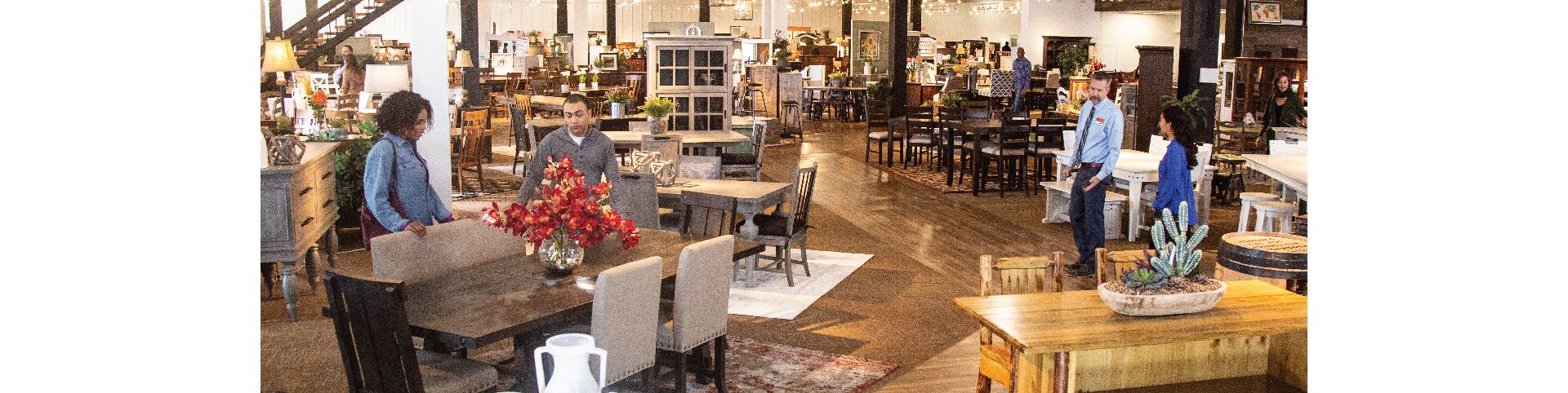 Furniture Row Dining In-Store