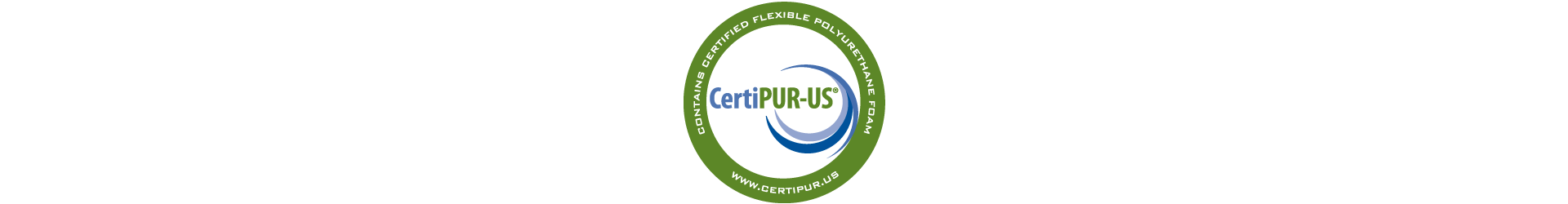 Contains Certified Flexible Polyurethane Foam - CertiPUR-US