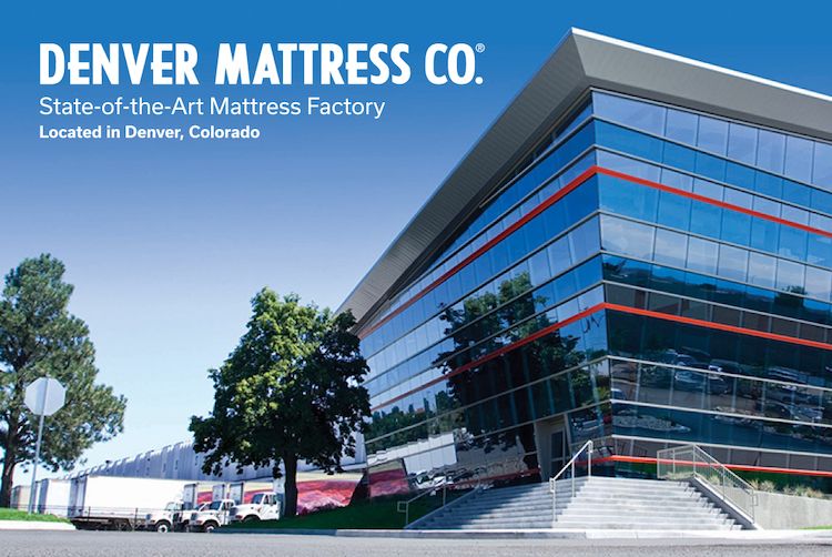 All of our mattresses are manufactured in the Denver Mattress Company factory