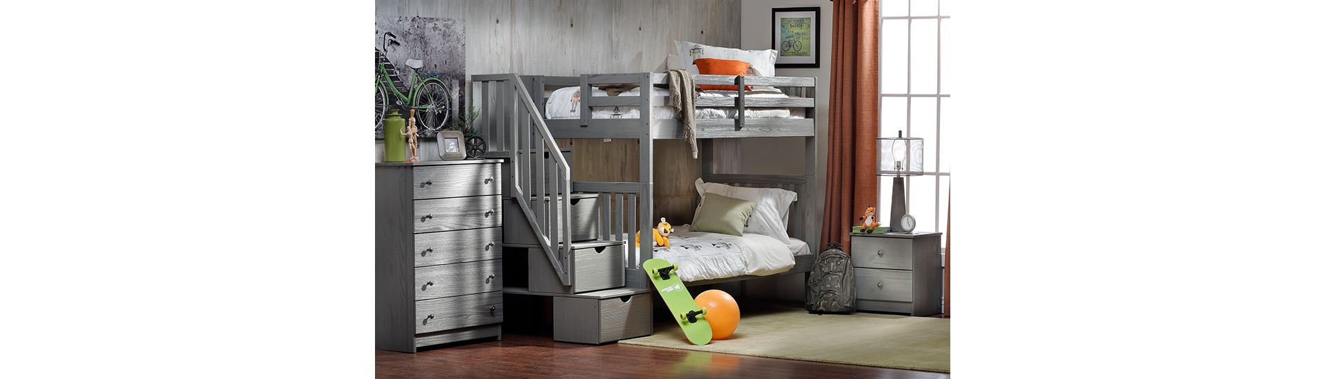 Dove Kids Bunkbed Bedroom Group